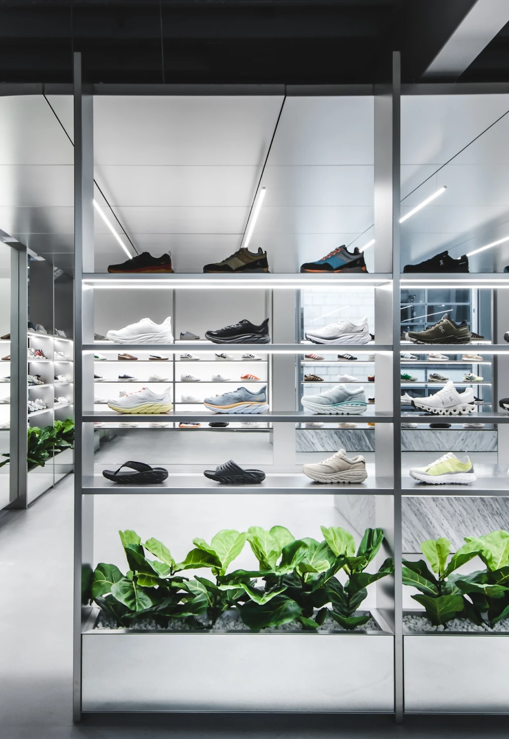 end clothing display