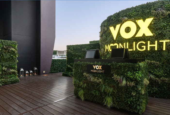 Artificial green-walls installed in VOX cinema